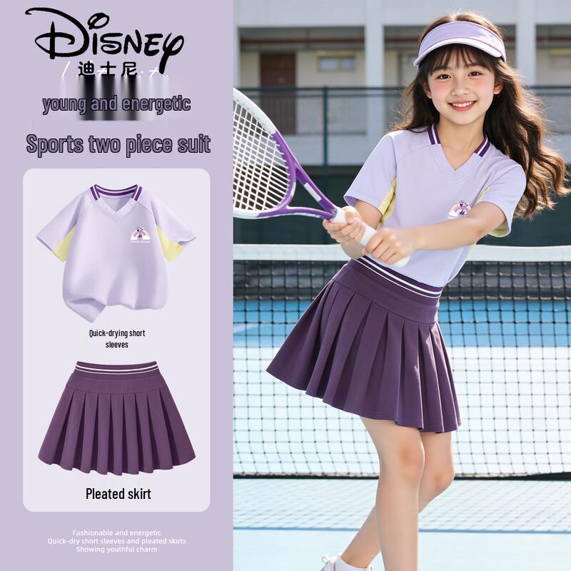 Disney Girls  Pleated Skirt Set 160
