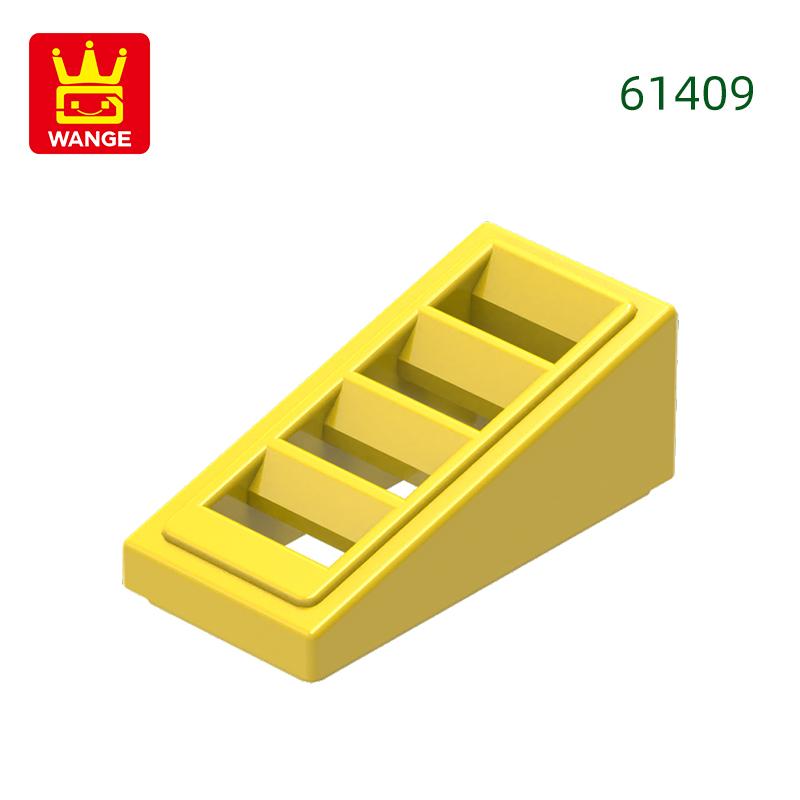 Non-Toxic 331Pcs/Lot 61409 Slope 18 2X1X2/3 With 4 Slots Block Moc Color Accessories Compatible With Brick Diy Children Toy Assembly