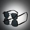 JYL TS Sunglasses UV Protection Square Metal Punk Spring/3553