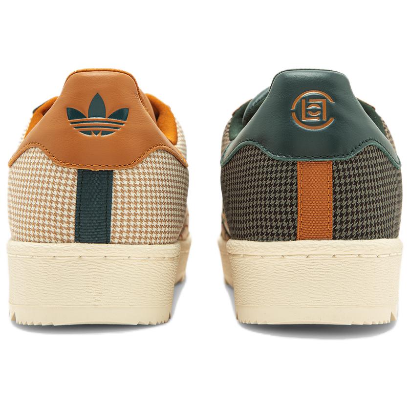 CLOT x adidas Superstar Patchwork Unisex Sneakers Tan Wonder-White Worn-Sand JR6490