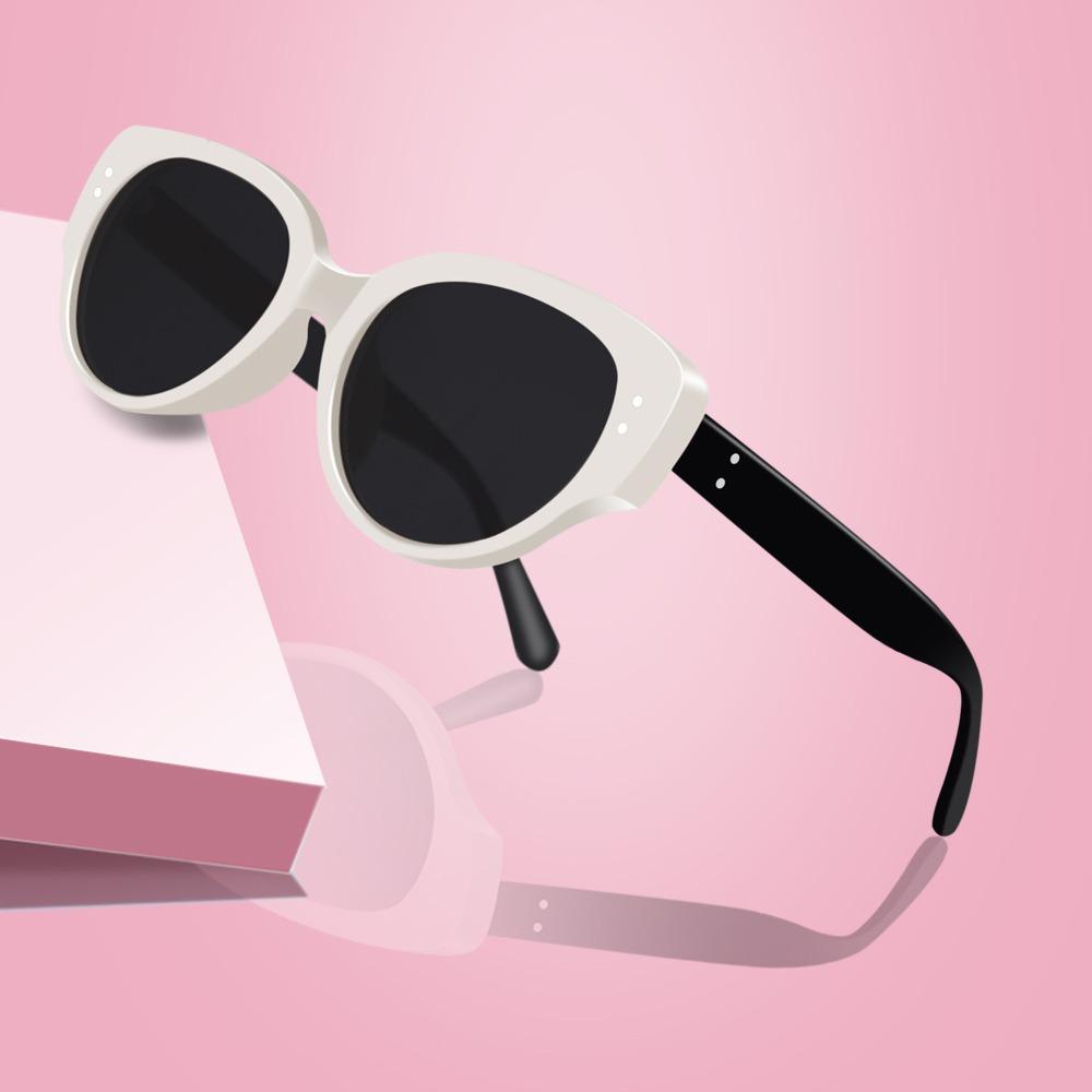 Модные женские солнцезащитные очки без оправы — фото 5