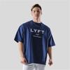 Lockeres Fitness-Trainings-Gym-Freizeit-T-Shirt Luxusmarke für Herren und Damen Top
