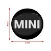 XYFHK1 E60 Hot For BMW MINI 4Pcs 56mm Wheel Center Hub Cap Badge Wheel Sticker Decoration For MINI Cooper One S Clubman R50 R53 R56 R6