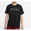 Nike T Shirts Men's Black Crew Neck Moderate Straight Fit CV8968-010