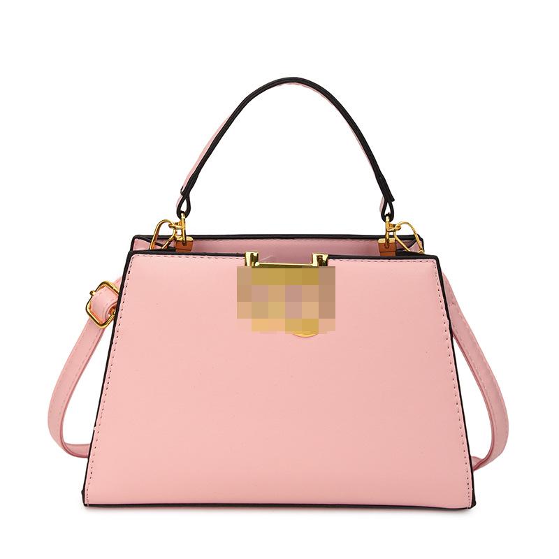 Kelly Bag: Elegant Retro Shoulder & Crossbody Handbag with Solid Color for Commuting