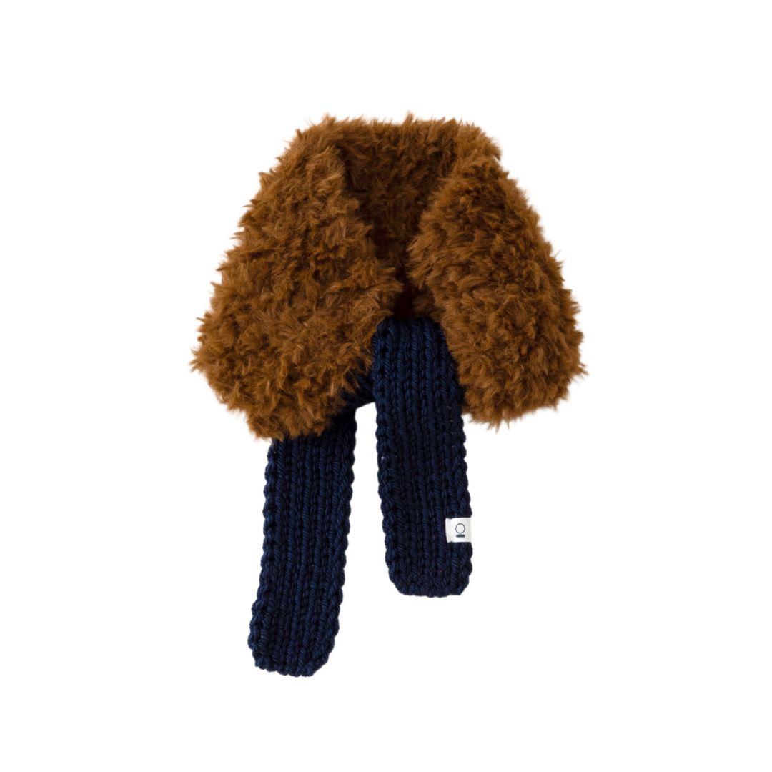 

Echond Petit Fur Muffler – Navy