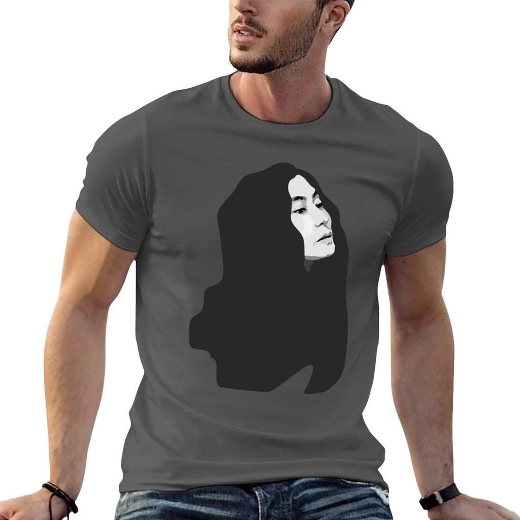 Yoko Bw Pop Style Tshirt Unisex Tshirt T Shirts For Unisex Graphic Tees T Shirt Custom Print Tshirt