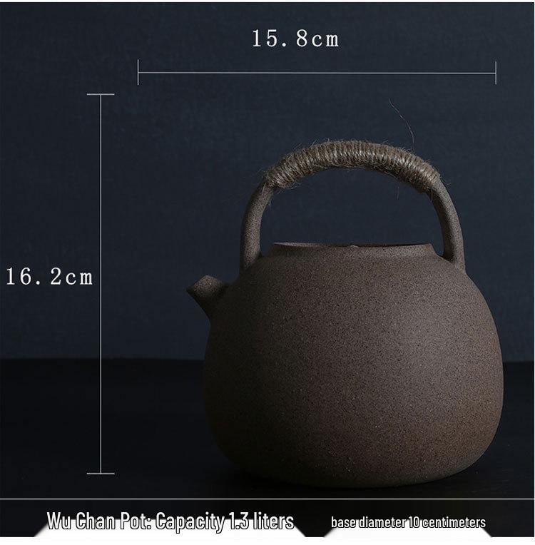 White Clay Gongfu Tea Brewing Stove Kettle