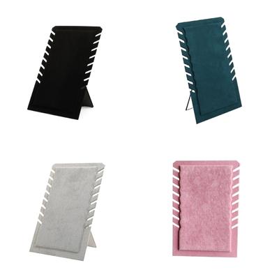 Elegant Jewelry Display Organizers Practical Necklace Display Stand Holder With Soft Flannel Materials For Protect