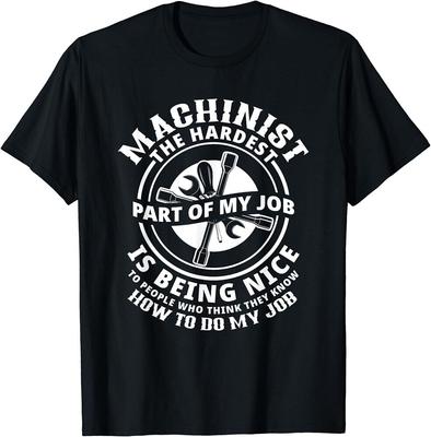 Maquinista Operador de Máquina Melhor Camiseta Unissex