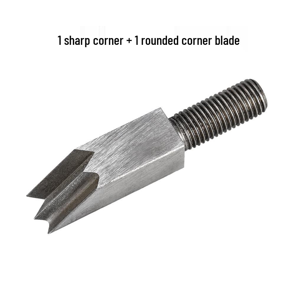 45° Woodworking Chamfer Plane: DIY Essential with Multiple Cutter Heads for Edge Trimming