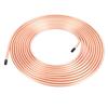 1 4in 25FT Brake Line Tubing Galvanized Replacement Brake Line Roll for Automotive Truck Brake System