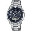 Casio Lineage Solar Radio-Controlled Watch LCW-M100TSE-1A2JF Men's Silver Stainless Steel 10 Bar Water Resistant