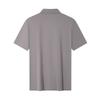SEVEN Men's Seamless Mulberry Silk Blend Short Sleeve Polo Shirt