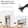 BEISHI Single LED LCD Monitor Arm Desk Mount Stand Heavy Duty Fully Adjustable Computer Mount for Screen Up To 27 Inch