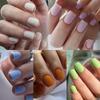 Frosted Detachable Wearable Nail Solid Color Style Nail Patch Square Factory Straight Hair Wearable Nail Patch