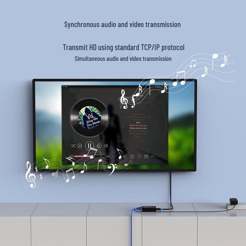 MT-viki 60m HDMI Extender über einzelnes Cat5e/6