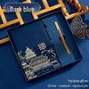 A5 Chinese Retro Style Trendy Notebook Set - Customizable Diary & Business Gift with Logo Printing