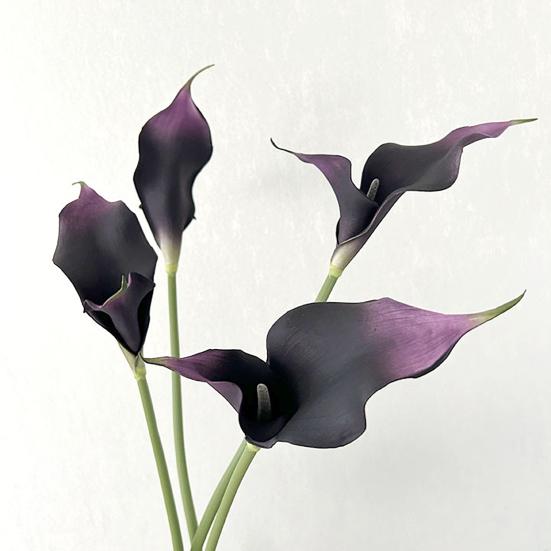 Künstliche Calla-Lilie Realistischer Falscher Blumenstiel Zuhause Büro Hochzeitsparty Innen Außen Kunstblüte Mittelstück Dekoration