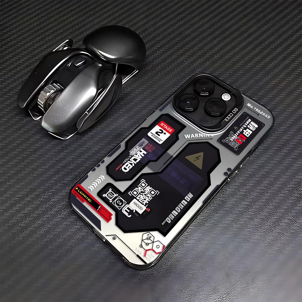 Sci-fi style design patterns Phone Case For iPhone 17 16 15 14 13 12 11 mini Pro Max X XR XSMAX 8 Air Plus Anti Fall Matte Back