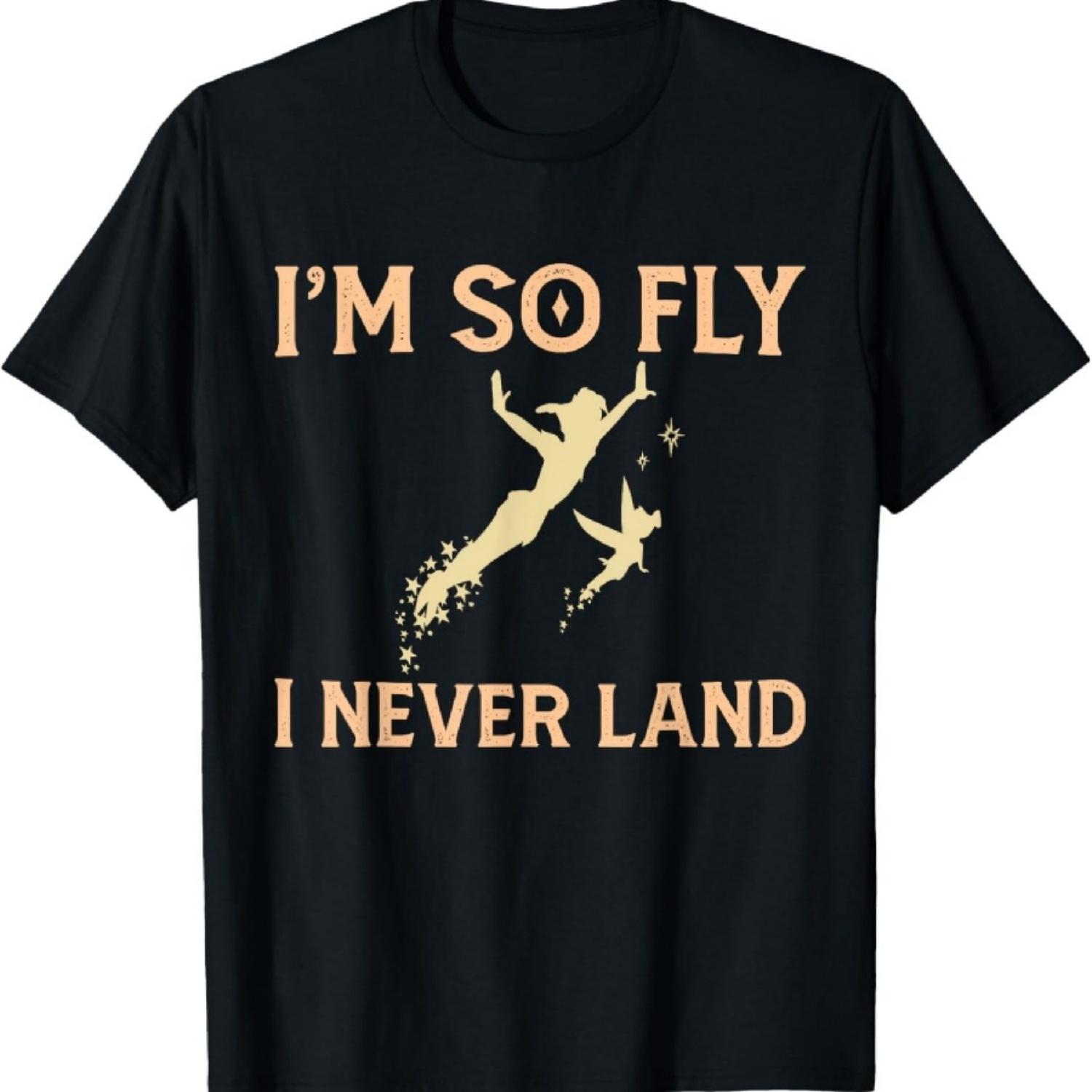 

I m So Fly I Never land Funny T-Shirt XXXXXL чорний