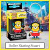 Keychain Funko POP! Minions 2: Roller Skating Stuart Pop Stuart On Roller Skates Minion Despicable Me Figure 4 Cm
