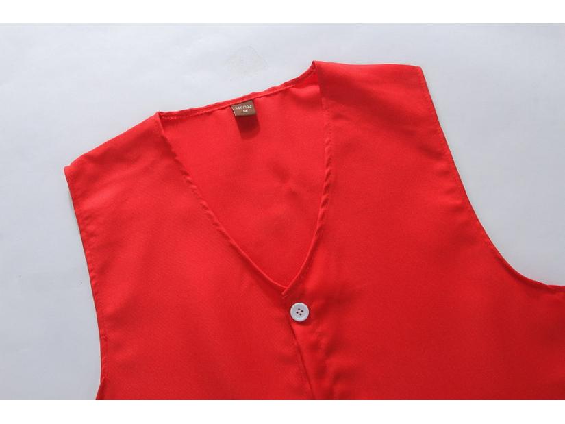 Vlastní potištěná dobrovolnická pracovní vesta s logem pro reklamu a události