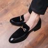 Leather Shoes Men's Korean Version Trendy British Casual Shoes Men's One-pedal Doudou Shoes Men's Versatile Hairstylist Men's Shoes