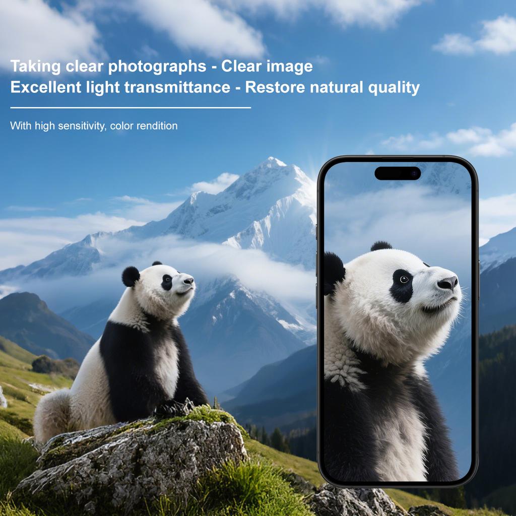 For iPhone 17 Pro Max Air Glass IMAK High Definition Glass Lens Film Self-positioning Version