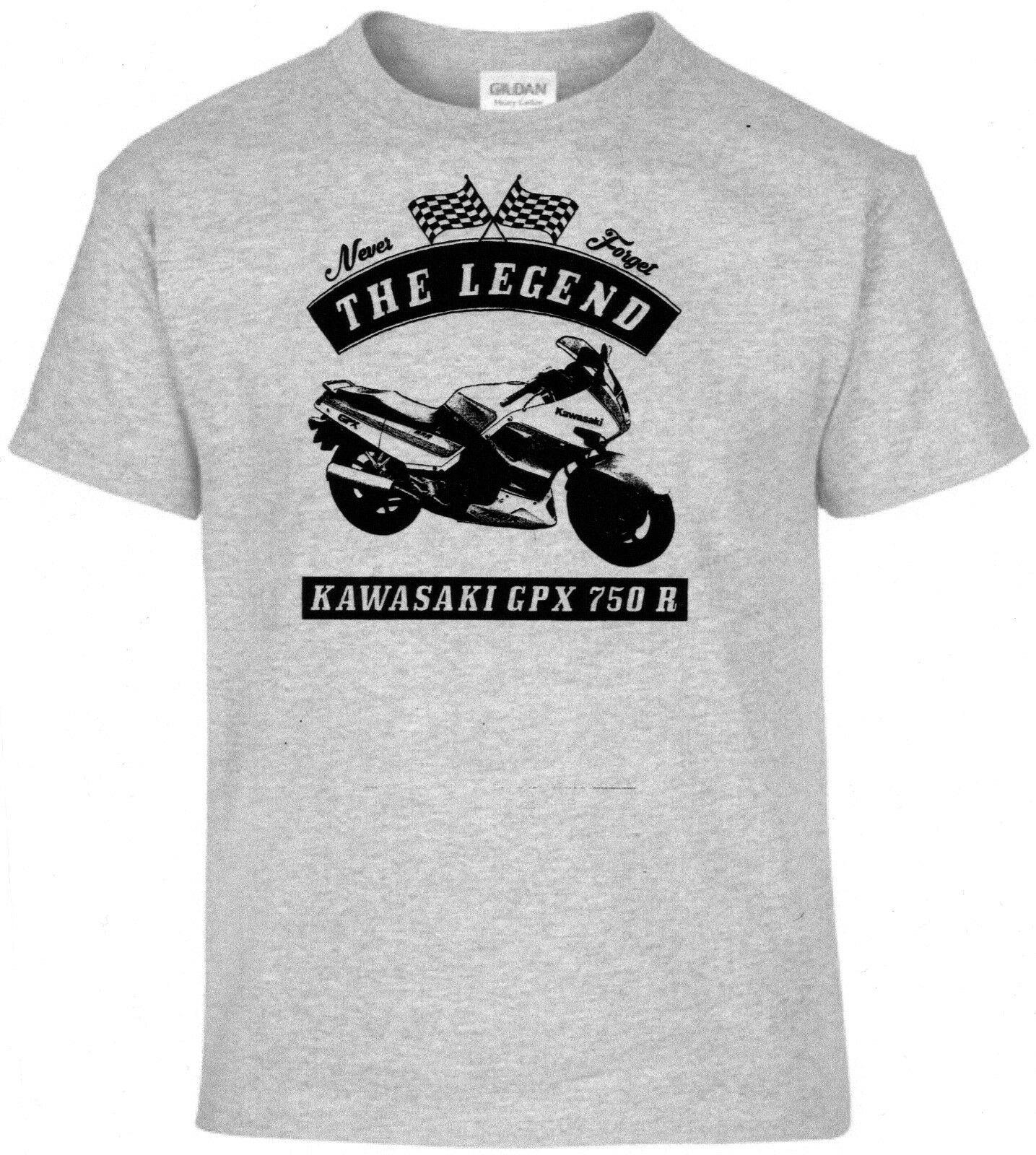 

Unisex T-shirt Kawasaki Gpx 750 R Motorcycle Bike Oldtimer Youngtimer
