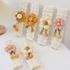 Delicacy Safety Belt Protector Puff Flower Seatbelt Shoulder Pads Car Seat Belt Cover  Car-styling