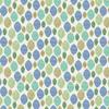 Nordic Dot Fabric Wall Art Panel, Pastel Colors, 57 X 57 Cm