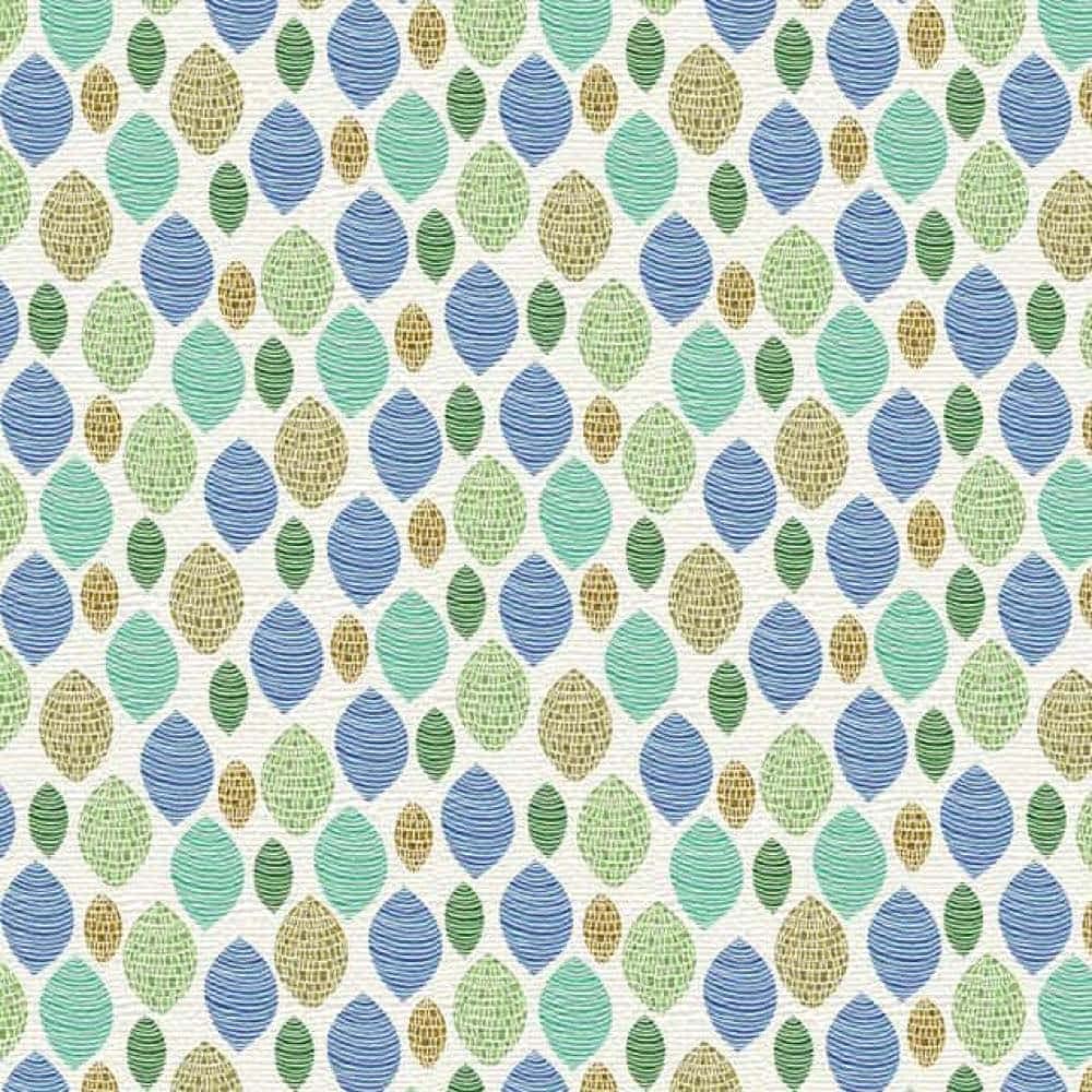 Nordic Dot Fabric Wall Art Panel, Pastel Colors, 57 X 57 Cm
