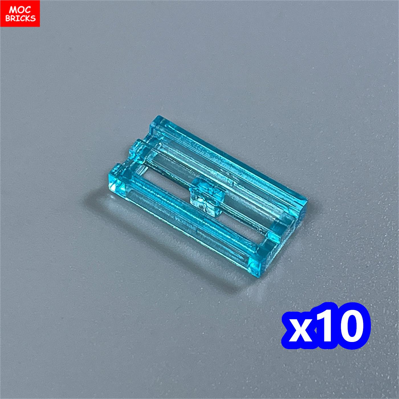 

10pcs / lot MY OWN CREATION Blocks Tile Modified 1 x 2 Grille Including Bottom Groove Lip 15561 2412b 30244 Building Blocks DO-IT-YOURSELF Playthings