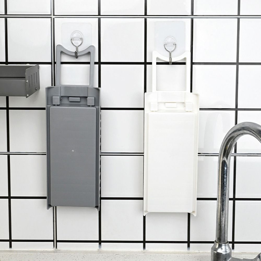 Grey White Bowl and Plate Drain Storage Rack Plastic Dish Drying Rack  Kitchen Supplies