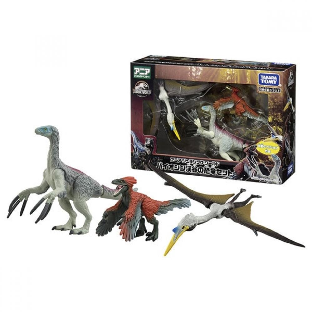 

Takara Tomy Ania Jurassic World Bioshin Valley Набор динозавров [Целевой возраст 3 года]
