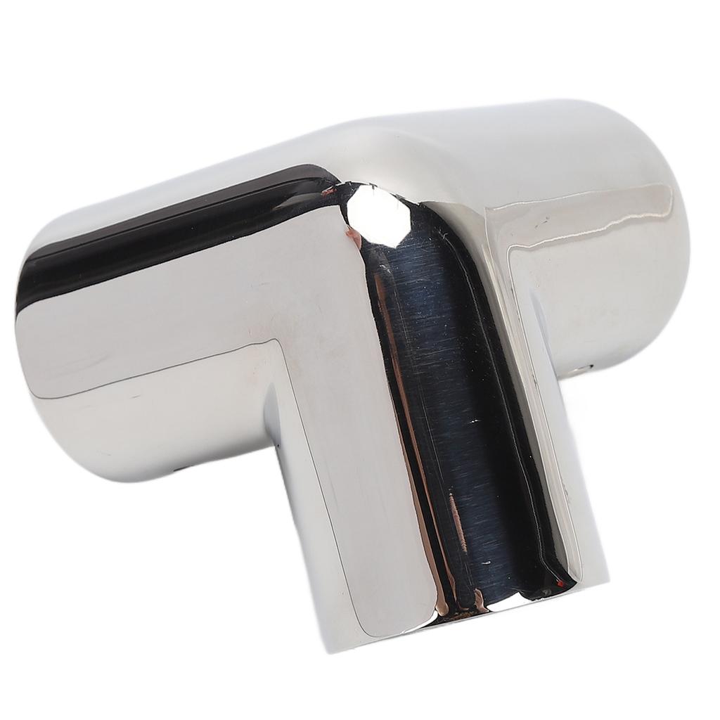 3 Way Corner Tee Joint 316 Stainless Steel Mirror Polished Yacht Hand Rail Elbow Pipe Fittings