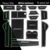 Venucia Star Door Groove Mat & Cup Holder Accessories
