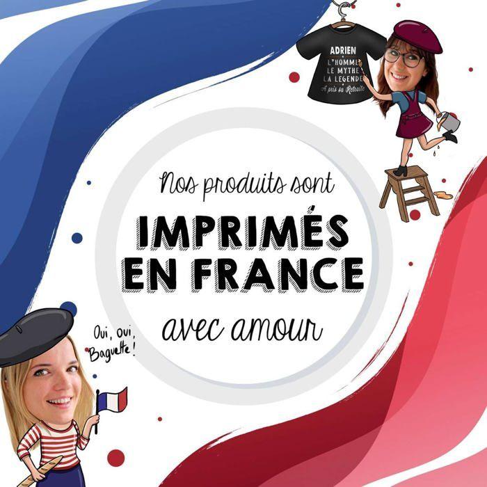 Tablier de cuisine - Véronique - Impression bretonne - Coton épais - Liens ajustables