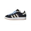 Campus 00s Double Black Women Sneakers Core-Black Off-White Gum JQ5747