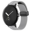 Suitable for Pixel Watch 2 Smartwatch Adjustable Fashion Silicone Belt Wristband Magnetic Bracelet Waterproof Soft Strap