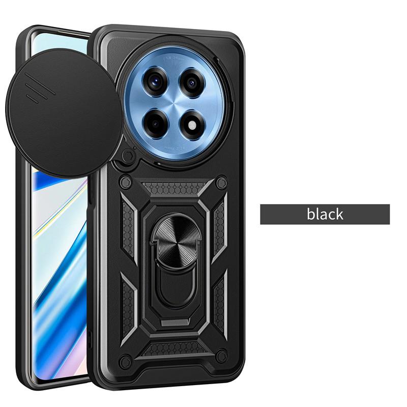 

Чехол Armor Case для OnePlus 12 One Plus 12R 11 11R Cover Lens Protection With Ring Magnetic Holder Coque Fundas For OnePlus 12R чёрный