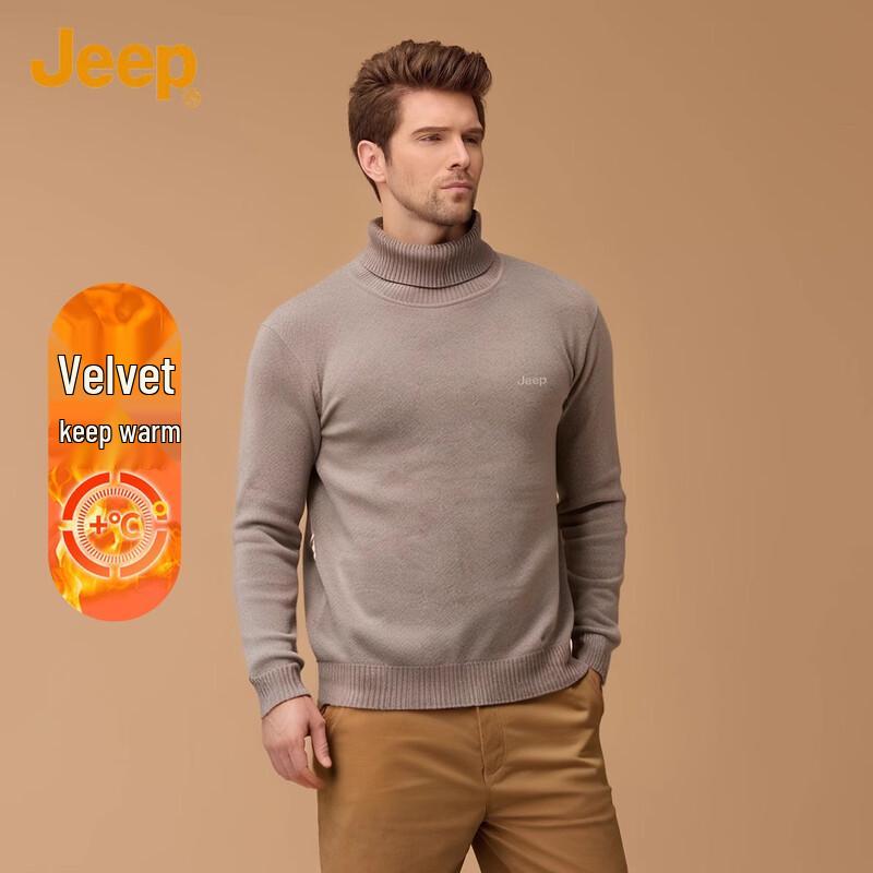 JEEP Men s Winter Turtleneck Sweater M