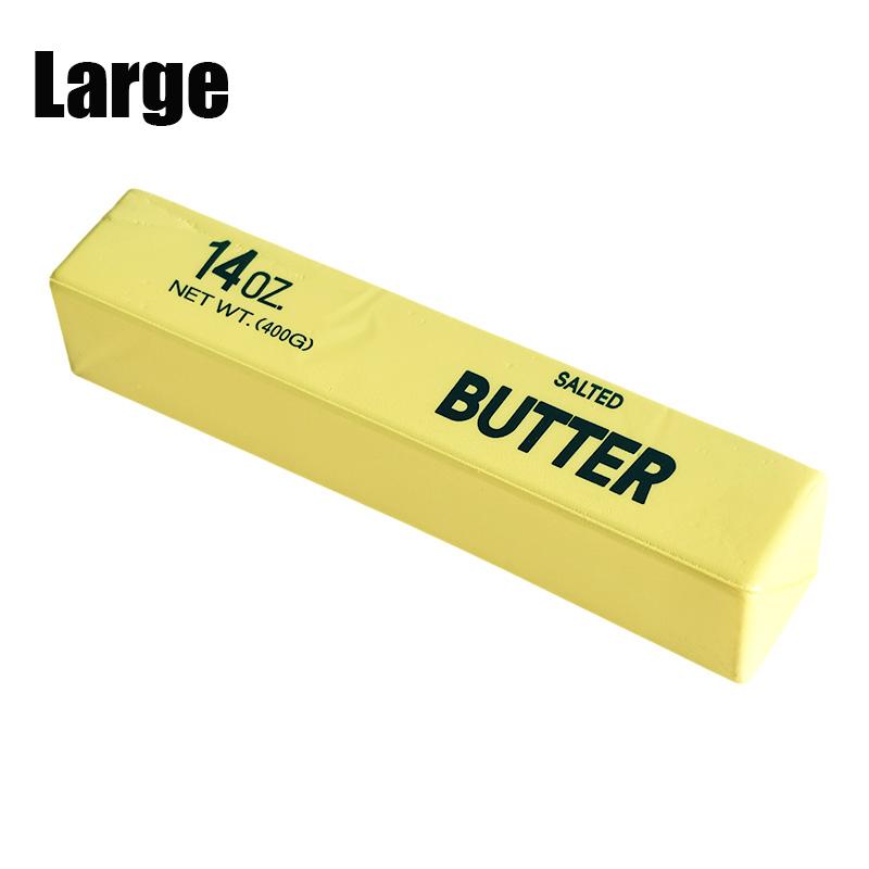 Juguetes Blandos Fidget con Forma de Barra de Mantequilla Palo de Queso Elástico Juguete Divertido para Apretar Broma Juego para Aliviar el Estrés y la Ansiedad