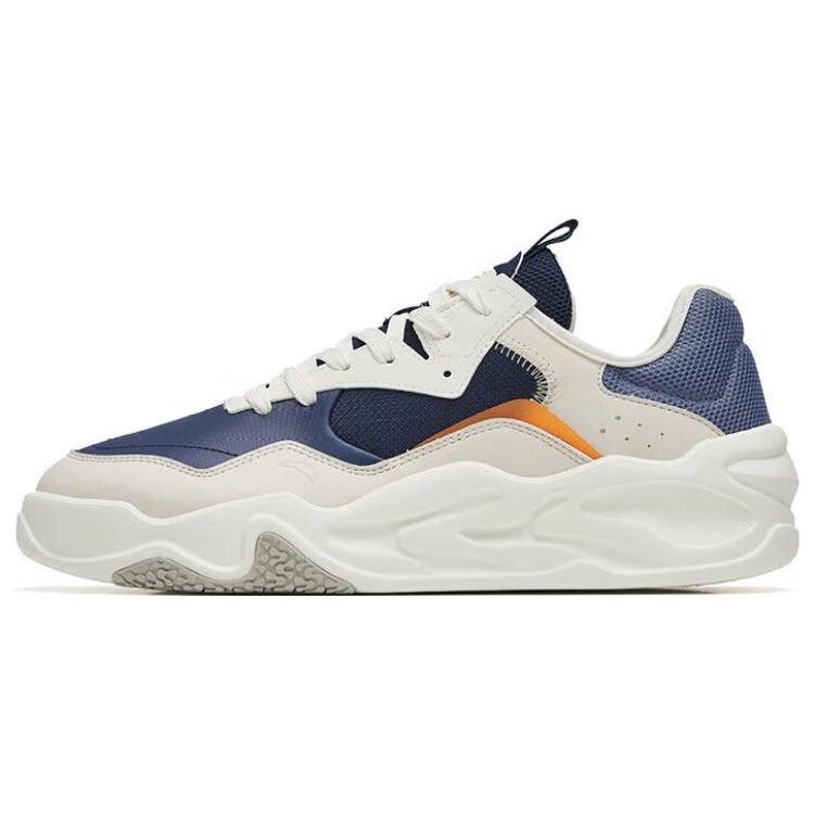 Anta Treading 2 Slip Resistant Durable Low Top Sports Casual Shoes Men Sneakers Ink-Blue 112248085-3
