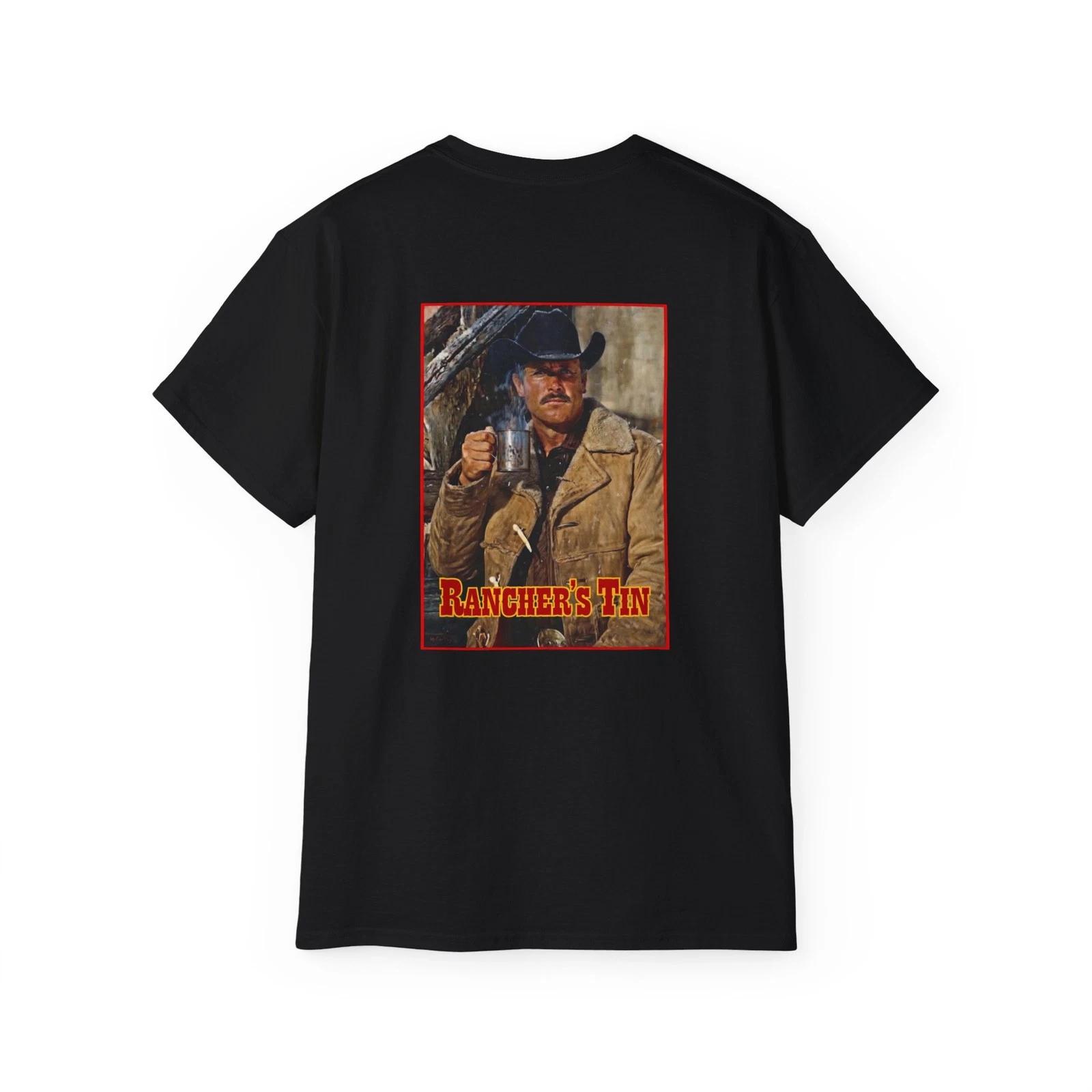 Ranchers Tin Western Cowboy Ranch Texas T-shirt Tee L