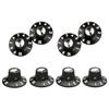 4Pcs Electric Guitar Volumes Tone Knob Potentiometer Caps Plastic Speed Volumes Tone Control Knob Guitar Accessories