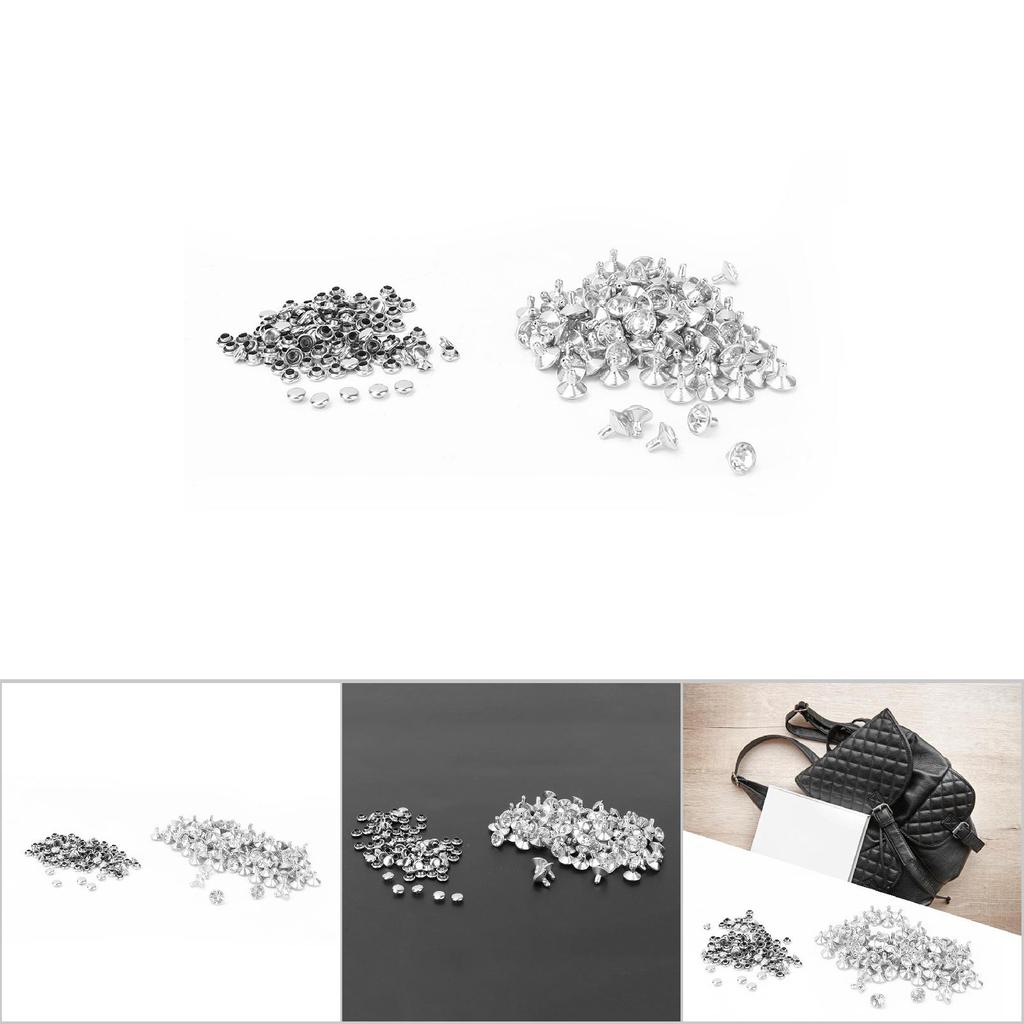 Cloth Inlay Rivets 12mm Spots Studs for Leather Craft Decoration(#1)
