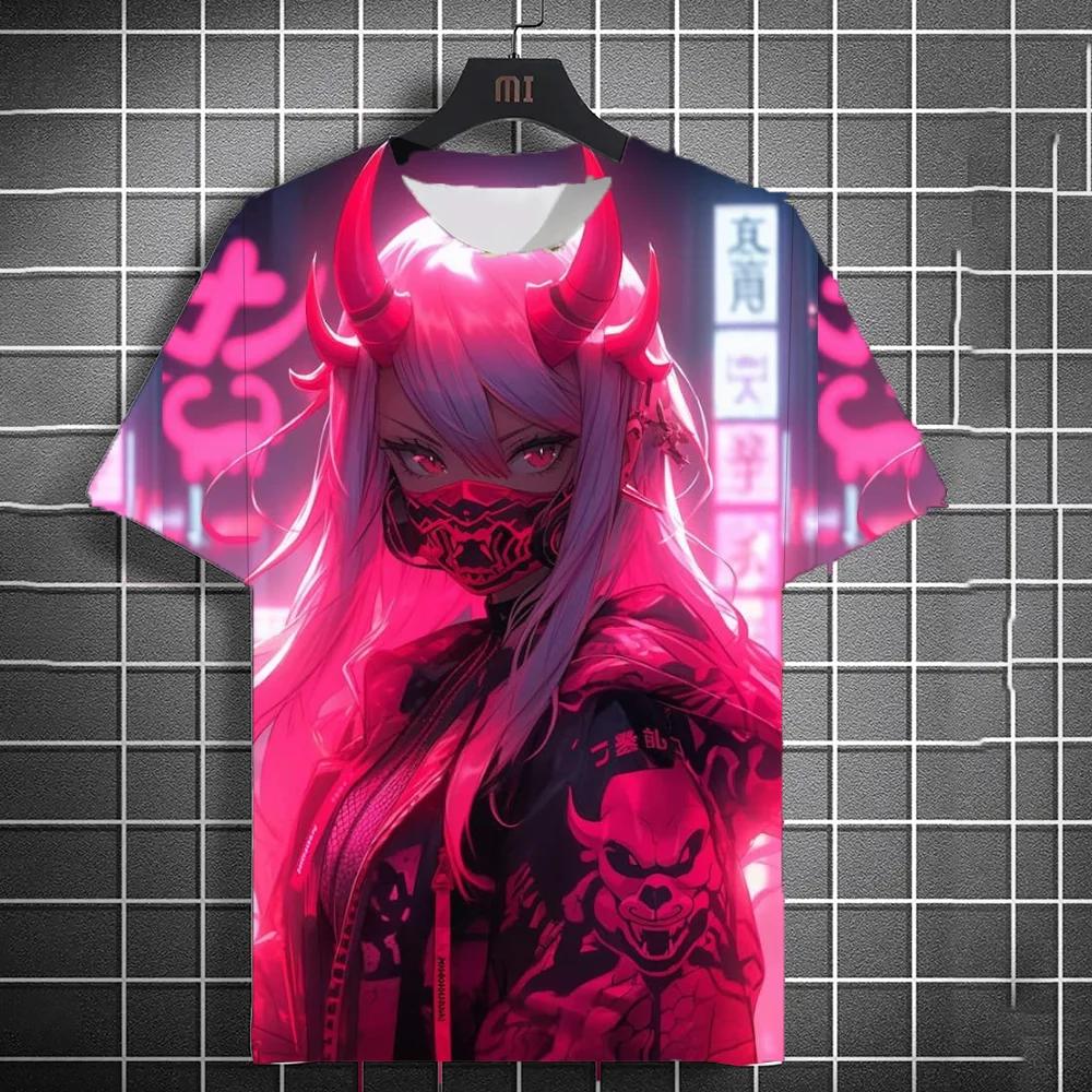 Men's and women's T-shirt outdoor Harajuku casual popular short sleeved top