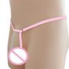 Herren-Dessert-Beutel Tanga Grenzüberschreitend Herren Sexy Dessous Netz Durchsichtig T-Rücken Hose